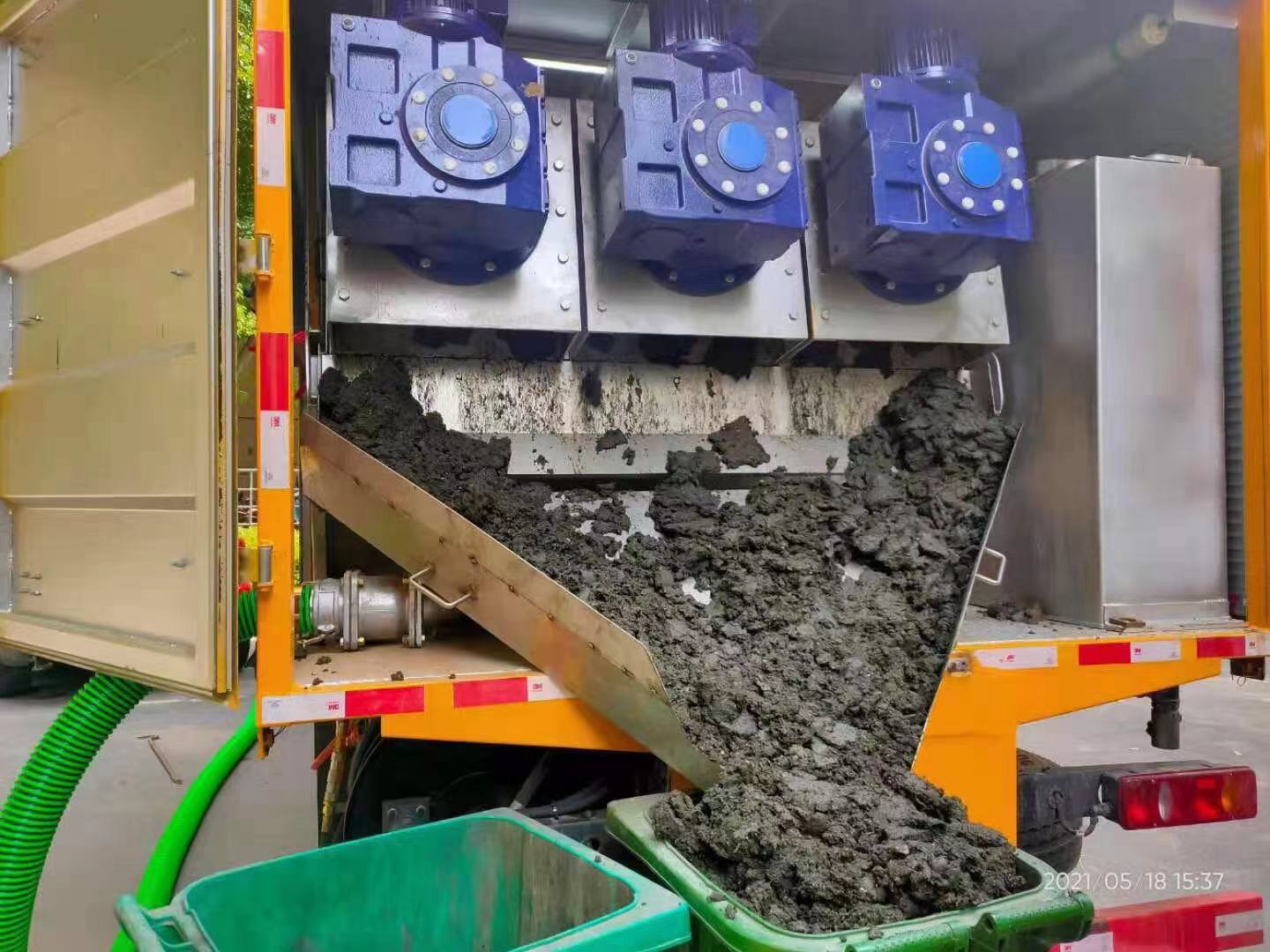 威县化粪池清掏城市维护站-泥浆净化干湿分离处理